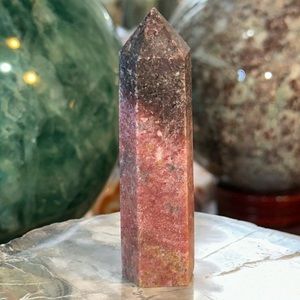 🔥SALE🔥 Rhodonite Crystal Point!